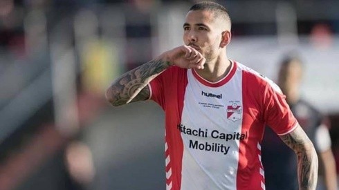 Sergio Peña juega en el Emmen hace más de un año.