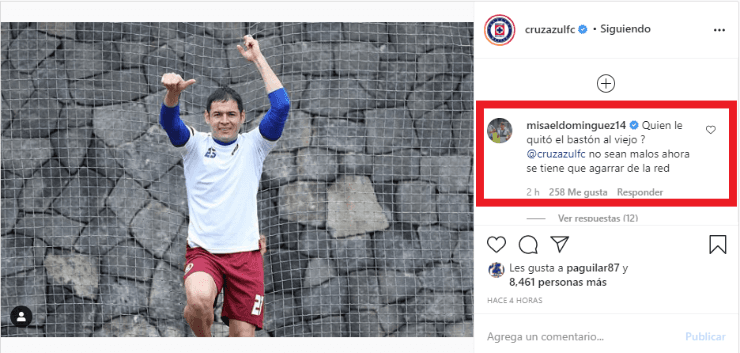 Misael Domínguez trolleó a Pablo Aguilar