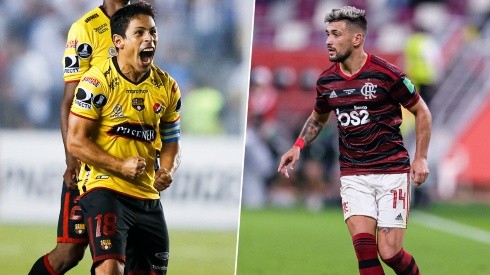 Barcelona de Guayaquil e Flamengo se enfrentam pela quarta rodada da Libertadores  - (Getty Images)