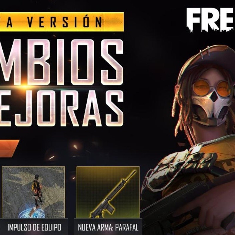 Notas del parche de la actualización de septiembre de Free Fire