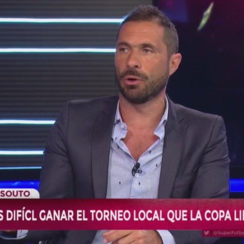 Souto dijo que es más fácil ganar la Libertadores que un torneo local