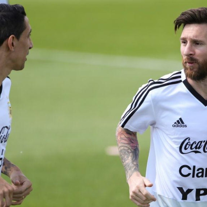 Di María contó qué le mandó a Messi cuando supo que no quería seguir en Barça