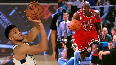 Giannis y su emoción al ser comparado con Jordan | Foto: Getty Images