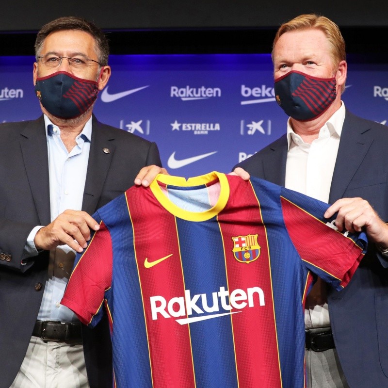 Algo cayó mal: Koeman desconfía de la directiva del Barcelona