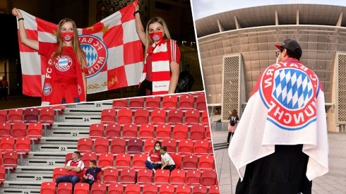 La Supercopa de Europa marcó el regreso de los aficionados al estadio. (Getty Images)