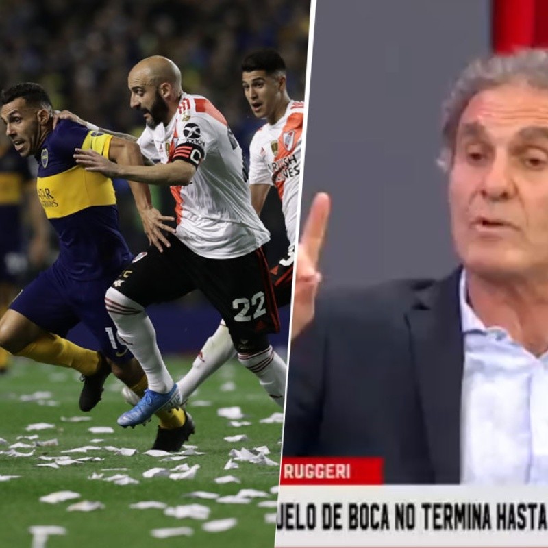 Ruggeri dijo qué pensaría un jugador de Boca antes de otra final con River