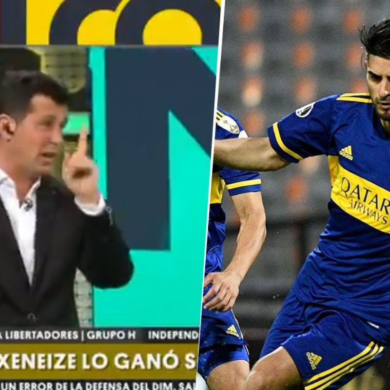 Hernán Castillo: "Zambrano en Boca es el dueño del equipo"