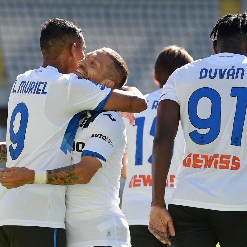 Partidazo de Muriel, Duván y el 'Papu': goles y asistencias con el Atalanta