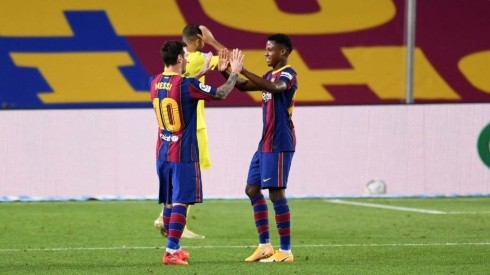 El récord que Messi le habría impedido romper a Ansu Fati al no dejarle patear el penal