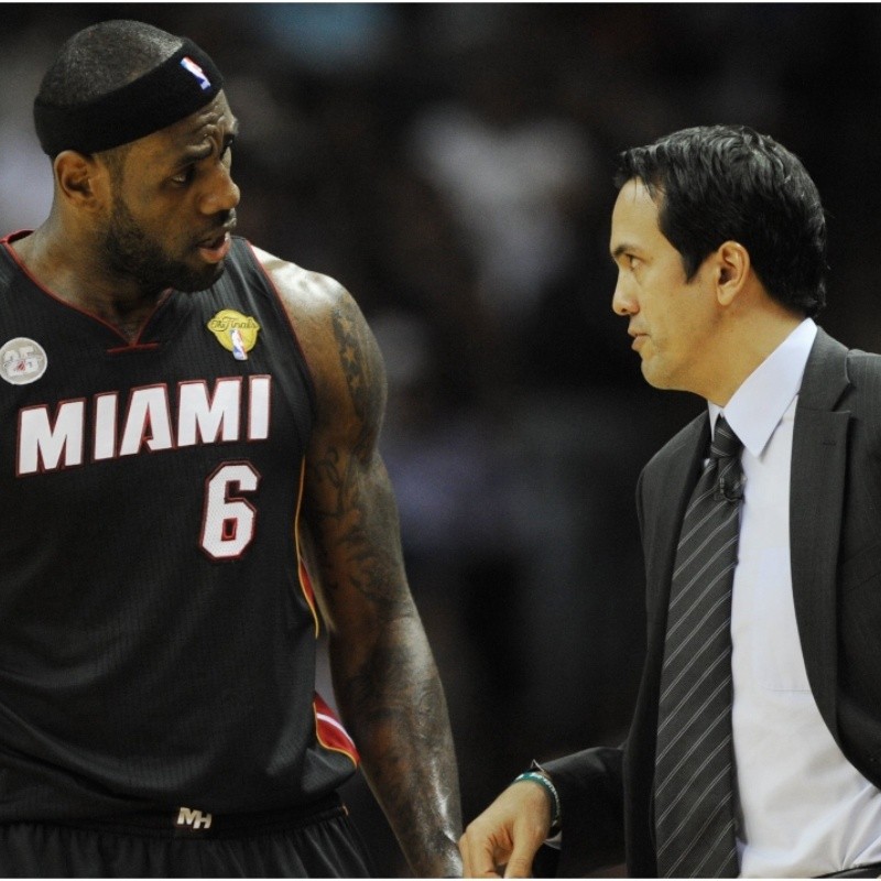 Erik Spoelstra gives a blunt response on facing LeBron James in the Finals