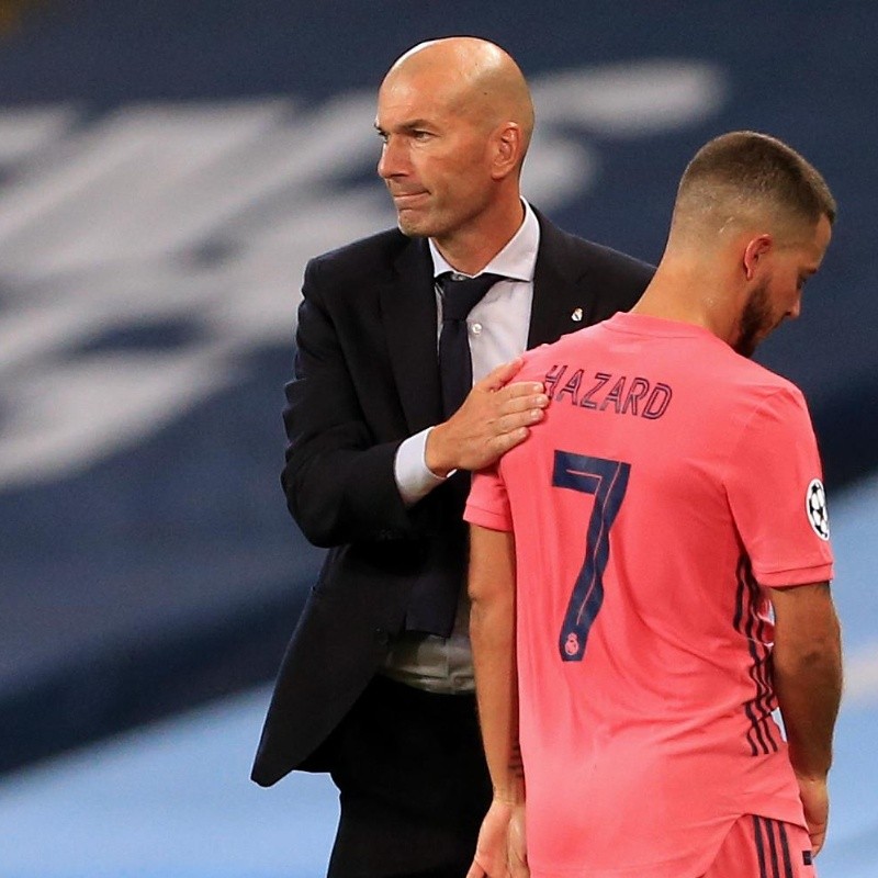 Zidane no lo puede creer: Hazard se volvió a lesionar y es baja por un mes