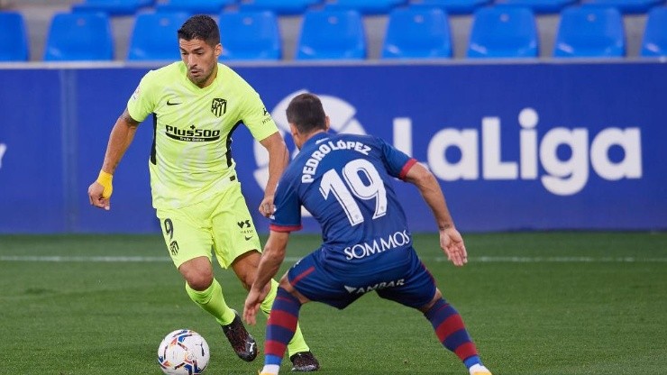 Suárez no puede hacer magia: Atlético Madrid jugó mal y empató ante Huesca