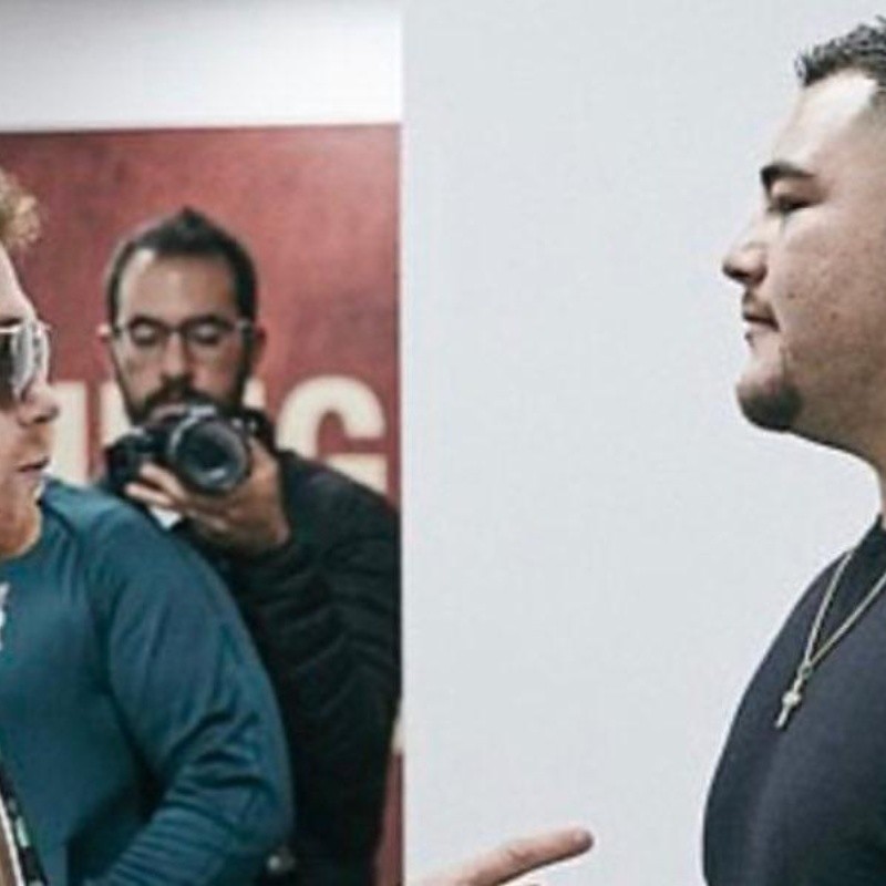 Andy Ruiz ya se entrena con Canelo Álvarez