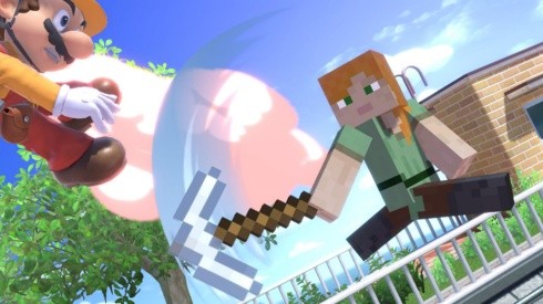 ¡Locura total! Los personajes de Minecraft llegan a Super Smash Bros. Ultimate