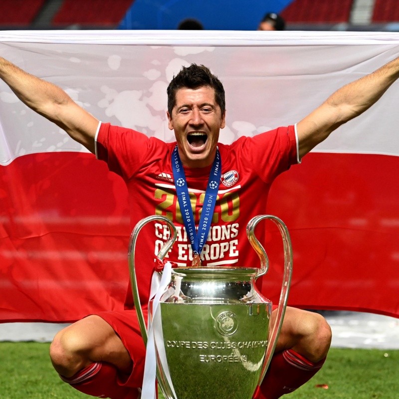 UEFA eligió a Robert Lewandowski como el mejor jugador de la temporada 2019/2020