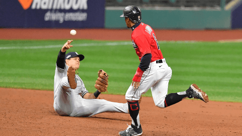 Gio Urshela, tercera base de los Yankees