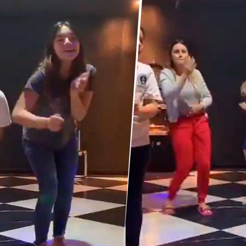 Lo amamos: el video de Tevez bailando el nuevo hit de Camilo junto a toda la familia