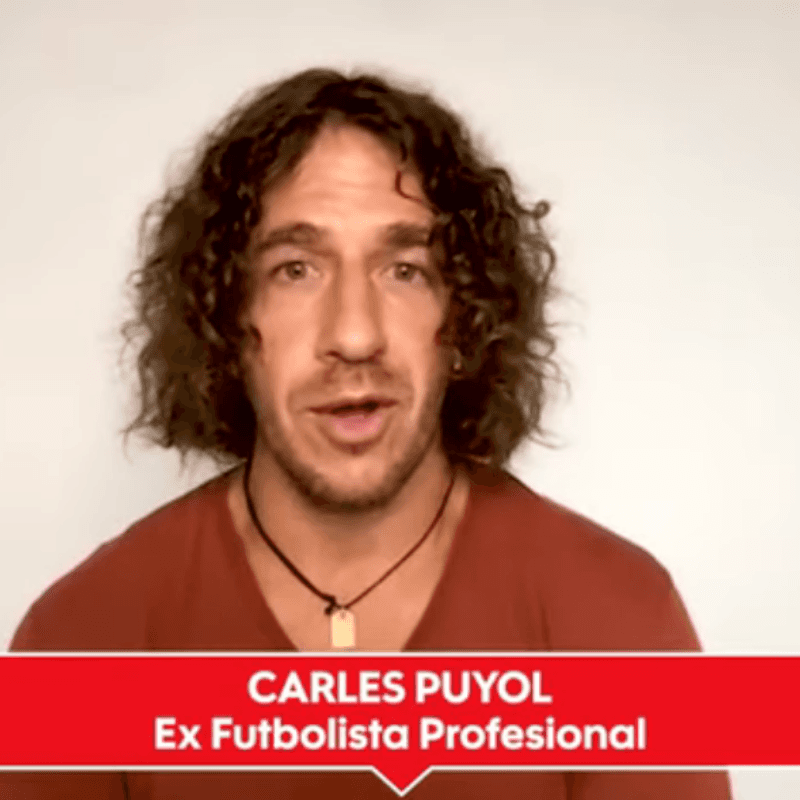 Carles Puyol nos invita a reflexionar en El Entretiempo