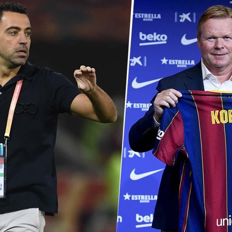 En El Chiringuito destruyeron a Xavi y respaldaron a Koeman