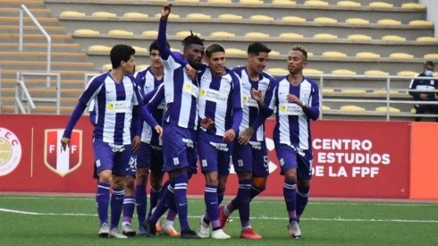 Carlos Ascues anotó el segundo tanto en el triunfo ante Deportivo Llacuabamba.