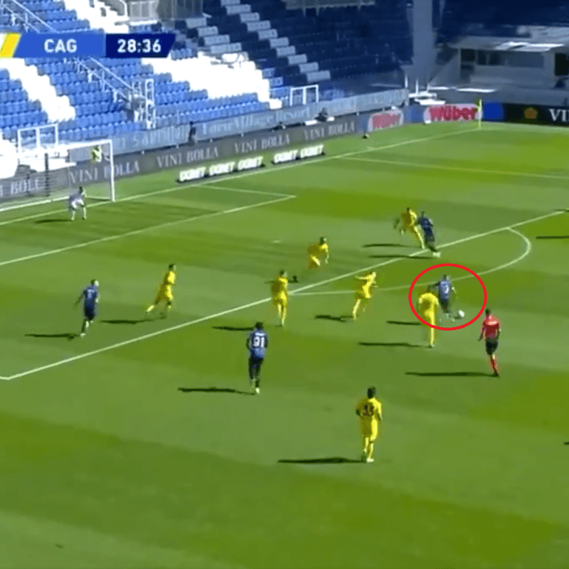 Nivel de Selección Argentina: golazo del Papu Gómez desde afuera del área