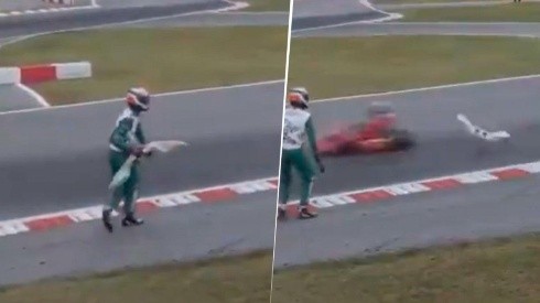 No puede correr nunca más en su vida: el escándalo del piloto Corberi en el mundial de karting