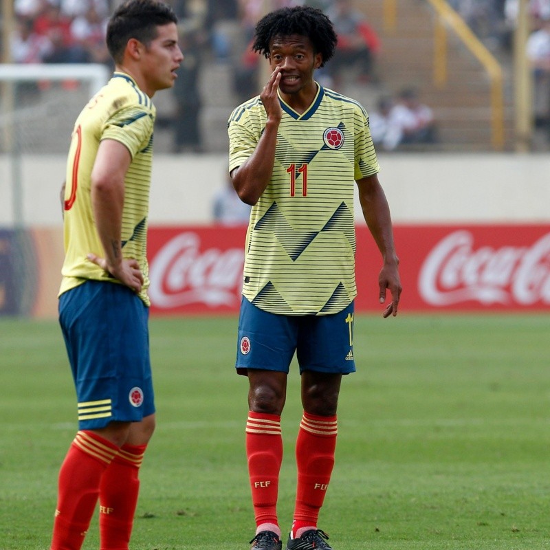 Colombia confirma lista de 16 jugadores que viajan de Europa a Barranquilla