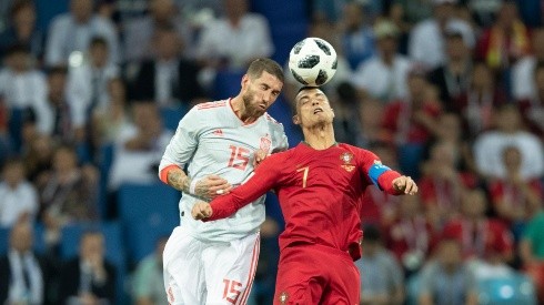 Portugal vs. España (Foto: Getty Images)