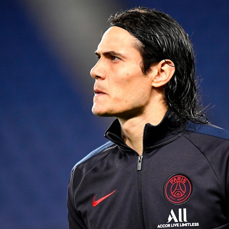 Cavani confesó que tuvo coronavirus y pensó en retirarse del fútbol