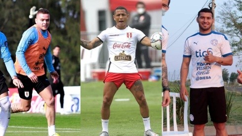 Rodríguez, Yotún y Escobar en selección.