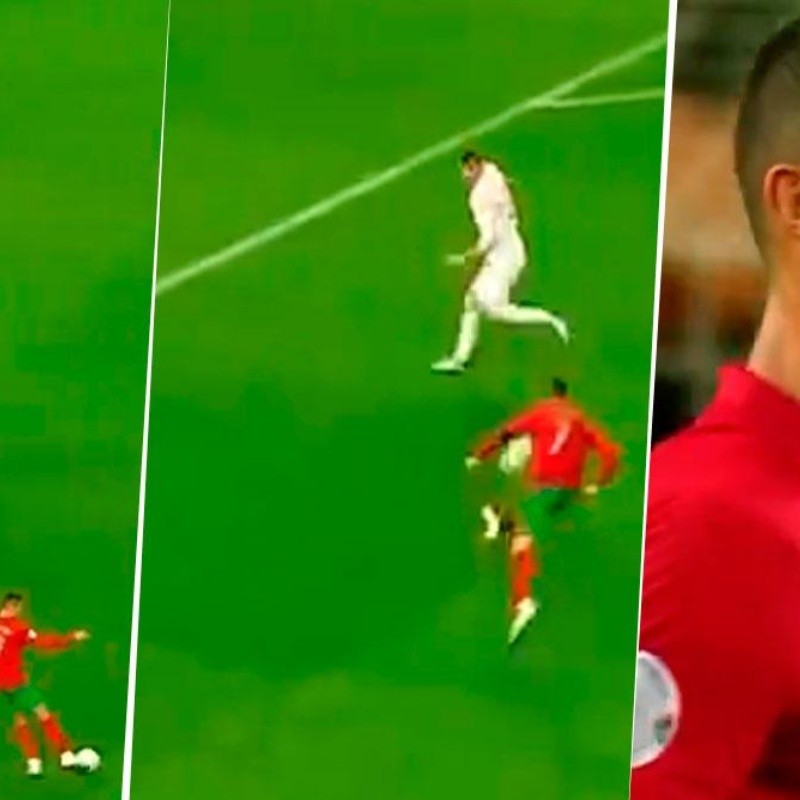 El tremendo pase de Cristiano que casi termina en un golazo de Portugal