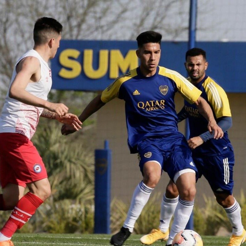 Boca ganó uno y empató otro: así fueron los amistosos con Argentinos Juniors