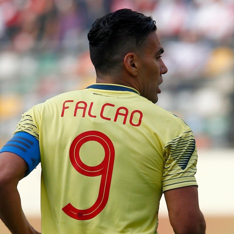 Falcao habló claro: "Desde donde esté trataré de aportarle al equipo"