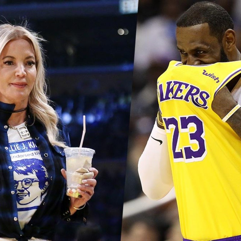 Se queda a vivir: LeBron se refirió a la dueña de los Lakers