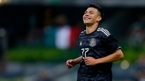 Hirving Lozano en la selección de México