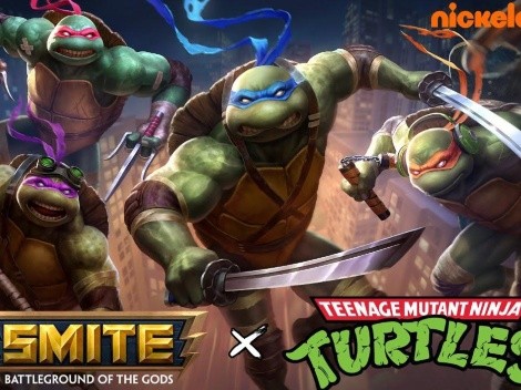 Las Tortugas Ninja llegan a SMITE en el nuevo Pase de Batalla