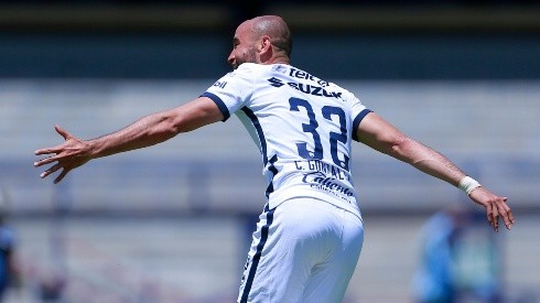 Carlos González acumula cuatro goles con Pumas en el Guard1anes 2020.