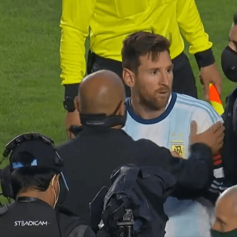 Habló Lucas Nava, el preparador físico con el que se peleó Lionel Messi