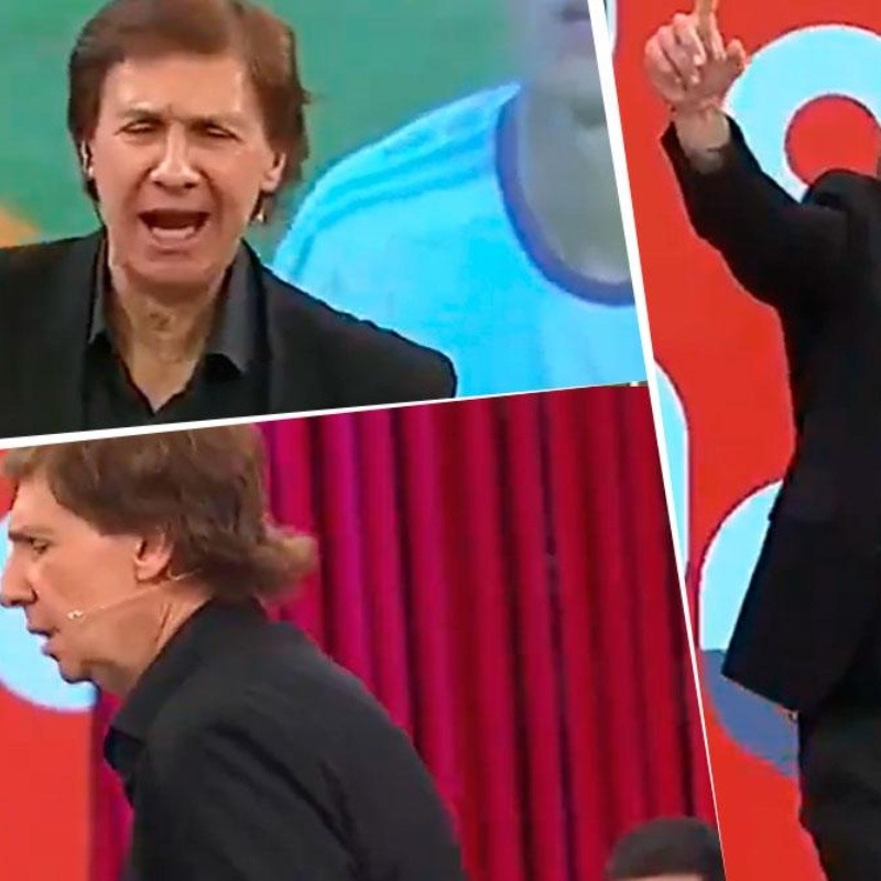 Vignolo relató el gol de Correa y el Bambino cantó un tema de los Stones