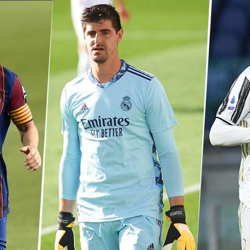 A Courtois le pidieron elegir entre Messi y Cristiano y no dudó