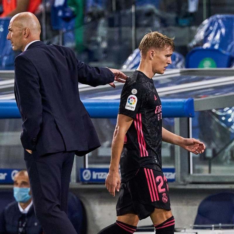 Malas noticias para Real Madrid y Zidane: se lesionó Ødegaard