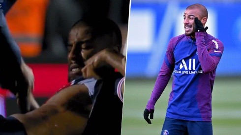 Bienvenido a la Ligue 1, Rafinha: le plancharon el pecho de una patada