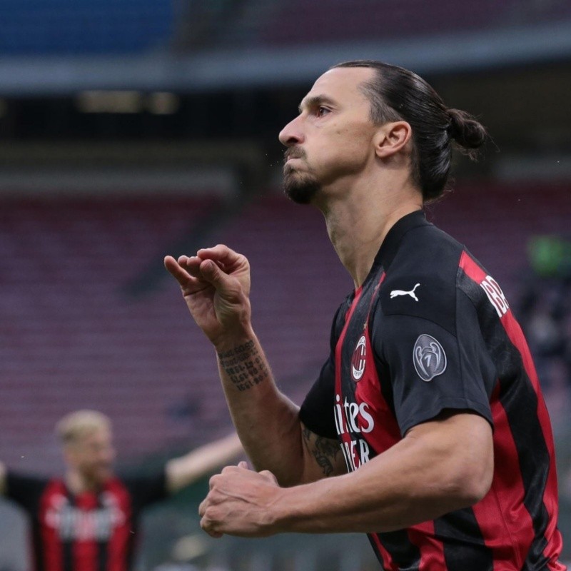 Ibrahimovic es Dios: le ganó al COVID-19, hizo dos goles y venció al Inter