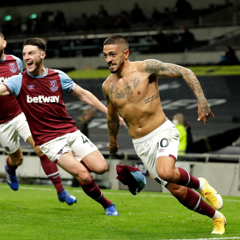 Histórico: perdía 0-3 y West Ham se lo terminó empatando al Tottenham