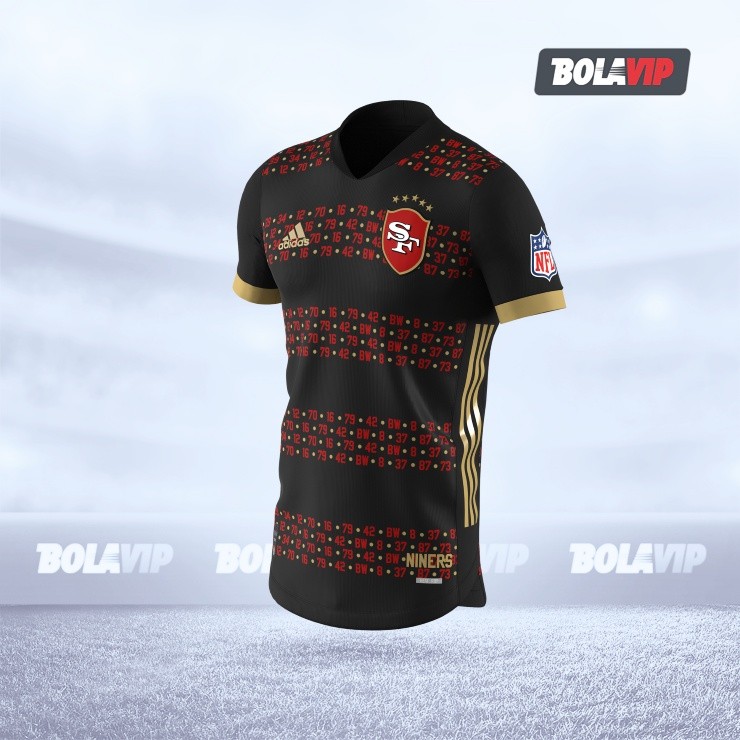 The San Francisco heroes away jersey.