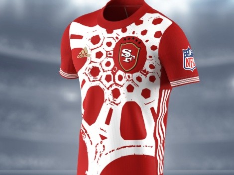 The San Francisco 49ers go all out in these artistic inspired jerseys