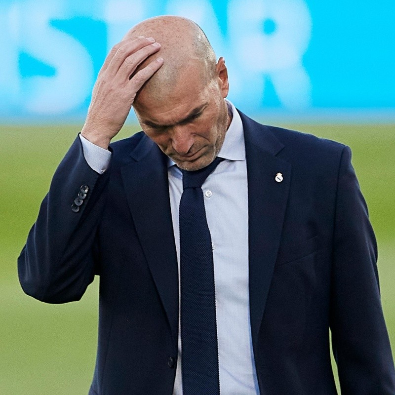 Así fue la charla de Zidane con el plantel Real Madrid luego de la derrota vs. Cádiz