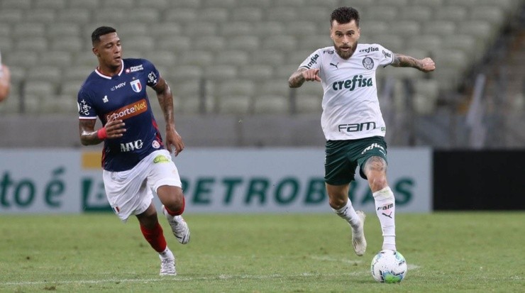 Lucas Lima o pior do Palmeiras na partida do Castelão. Miguel Ángel Ramírez fará o camisa 20 jogar bola? (Foto: César Greco/Ag. Palmeiras)