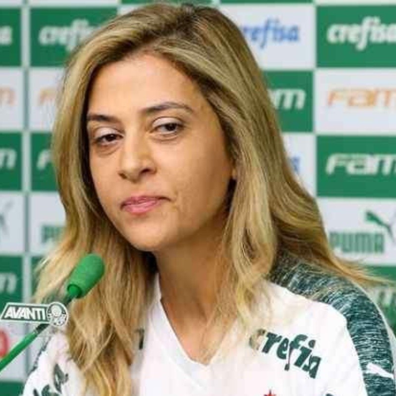 Leila tira a culpa de si e desabafa com má fase do Palmeiras