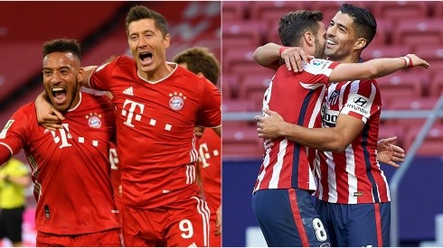 Bayern Múnich vs. Atlético de Madrid juegan por la Champions League este miércoles (Getty Images)
